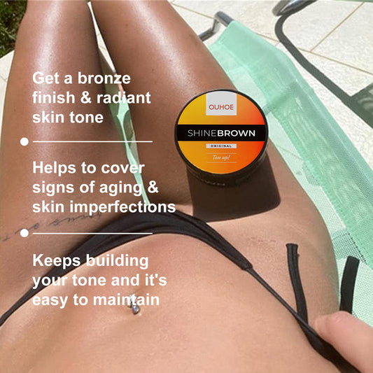 Bronze tanning cream